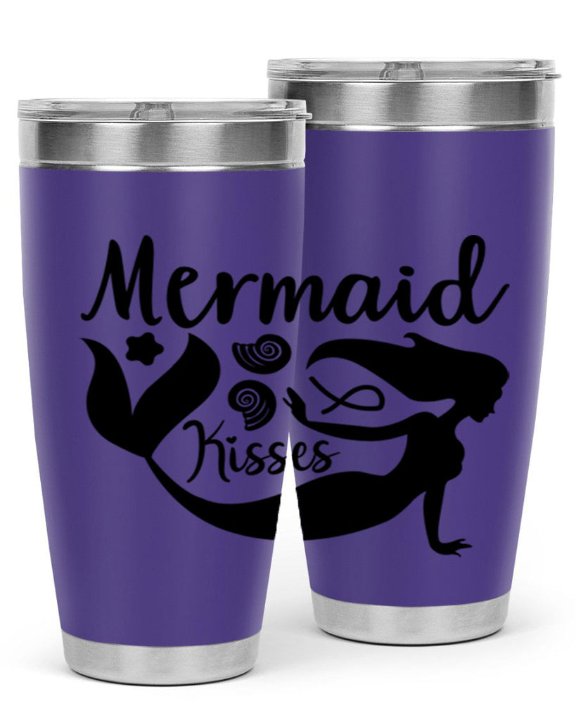 Mermaid kisses design 428#- mermaid- Tumbler