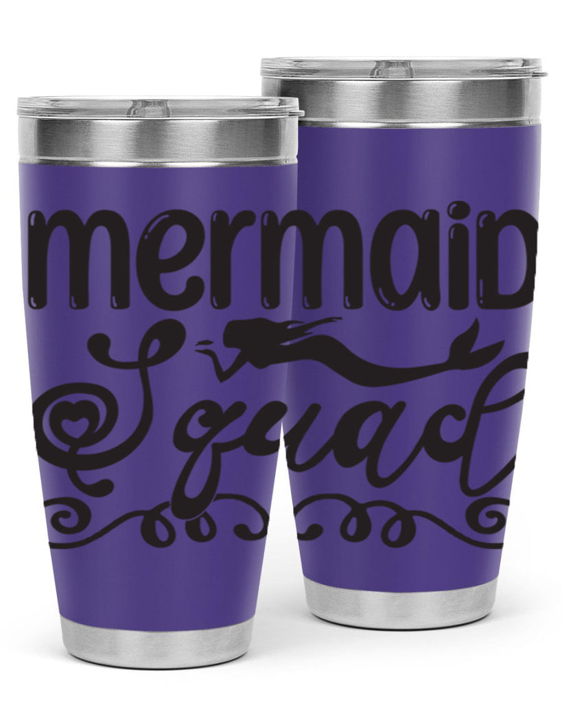 Mermaid squad 446#- mermaid- Tumbler