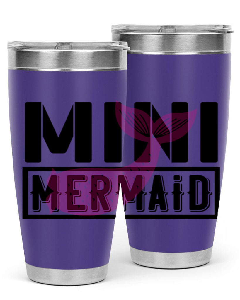 Mini mermaid 504#- mermaid- Tumbler