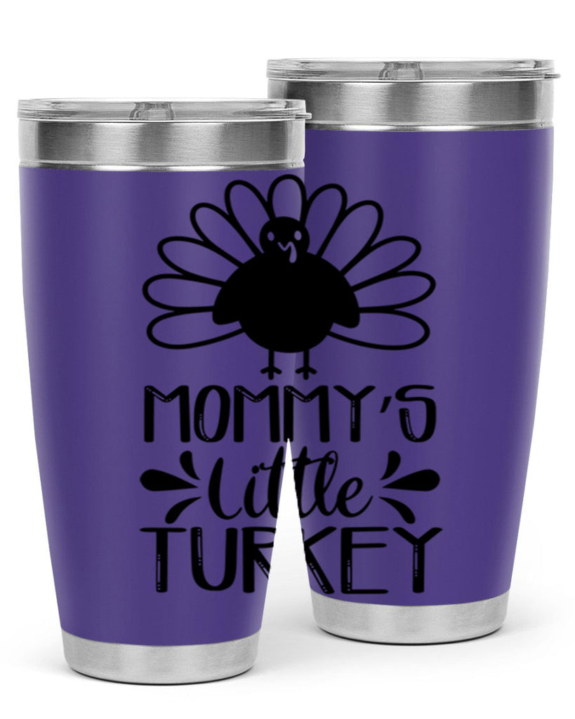 Mommy s Little Turkey 427#- fall- Tumbler