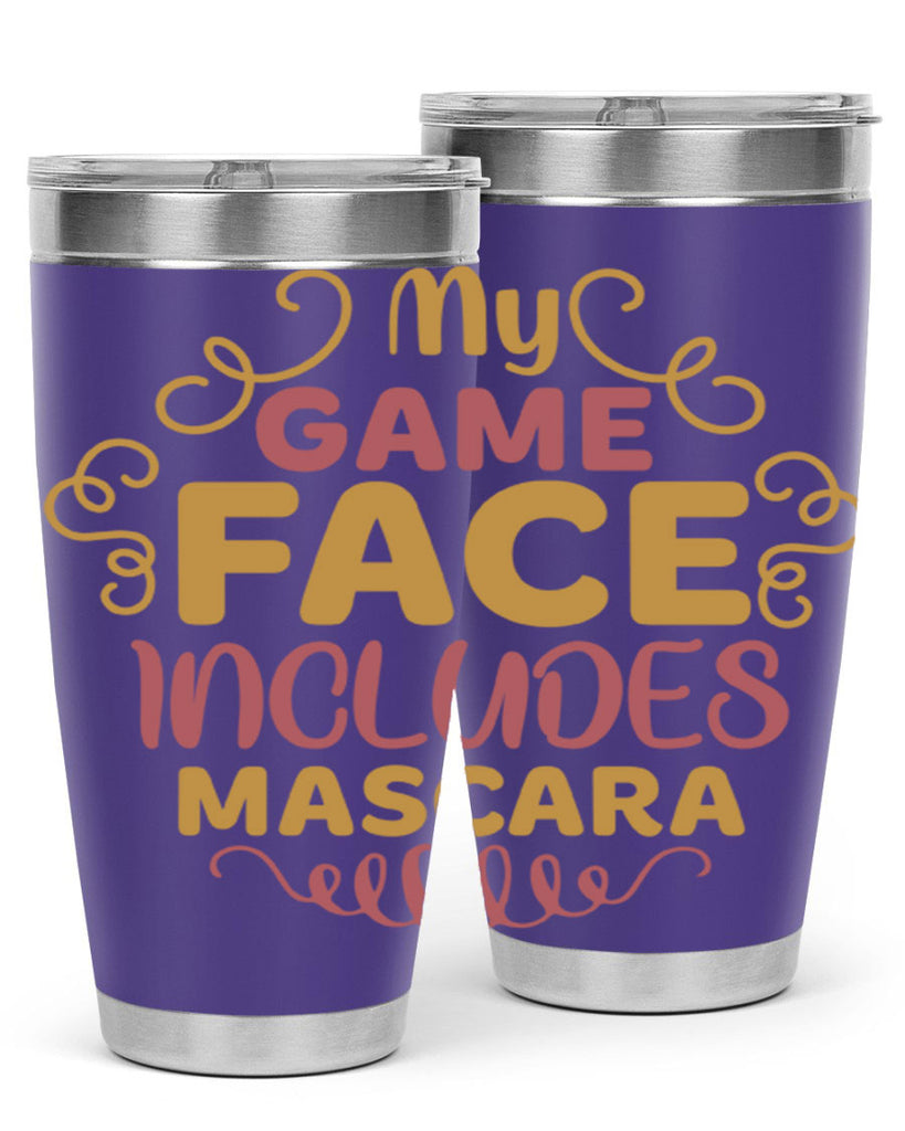 My Game Face Includes Mascara 127#- fashion- Cotton Tank