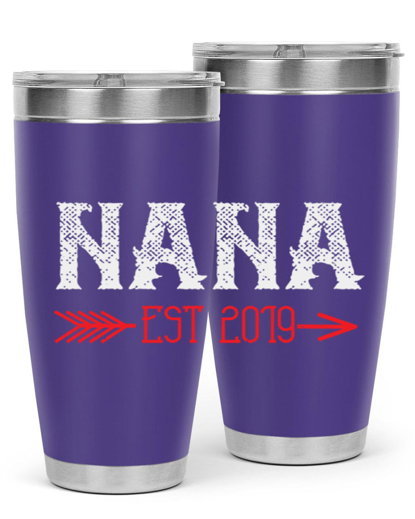 NANA Est 10#- grandma - nana- Tumbler