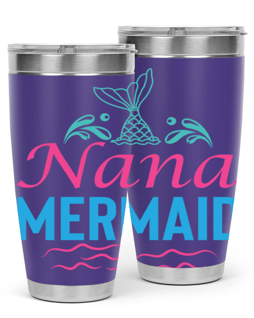 Nana Mermaid Design 518#- mermaid- Tumbler