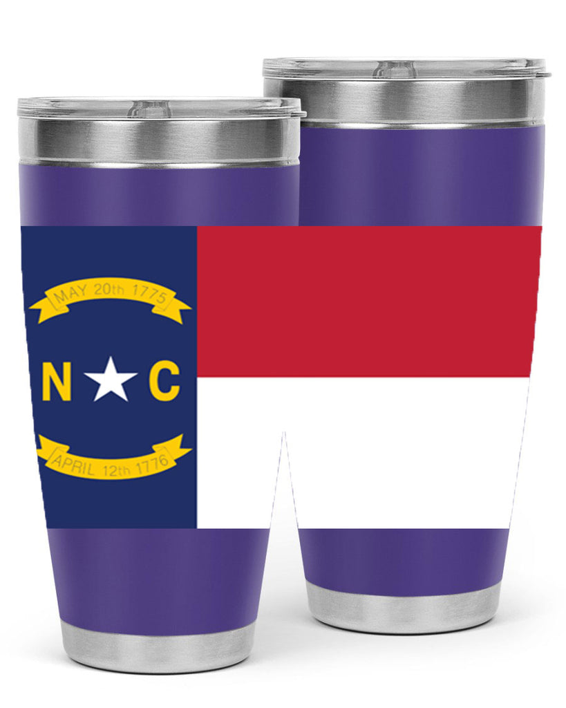 North Carolina 19#- Us Flags- Tumbler