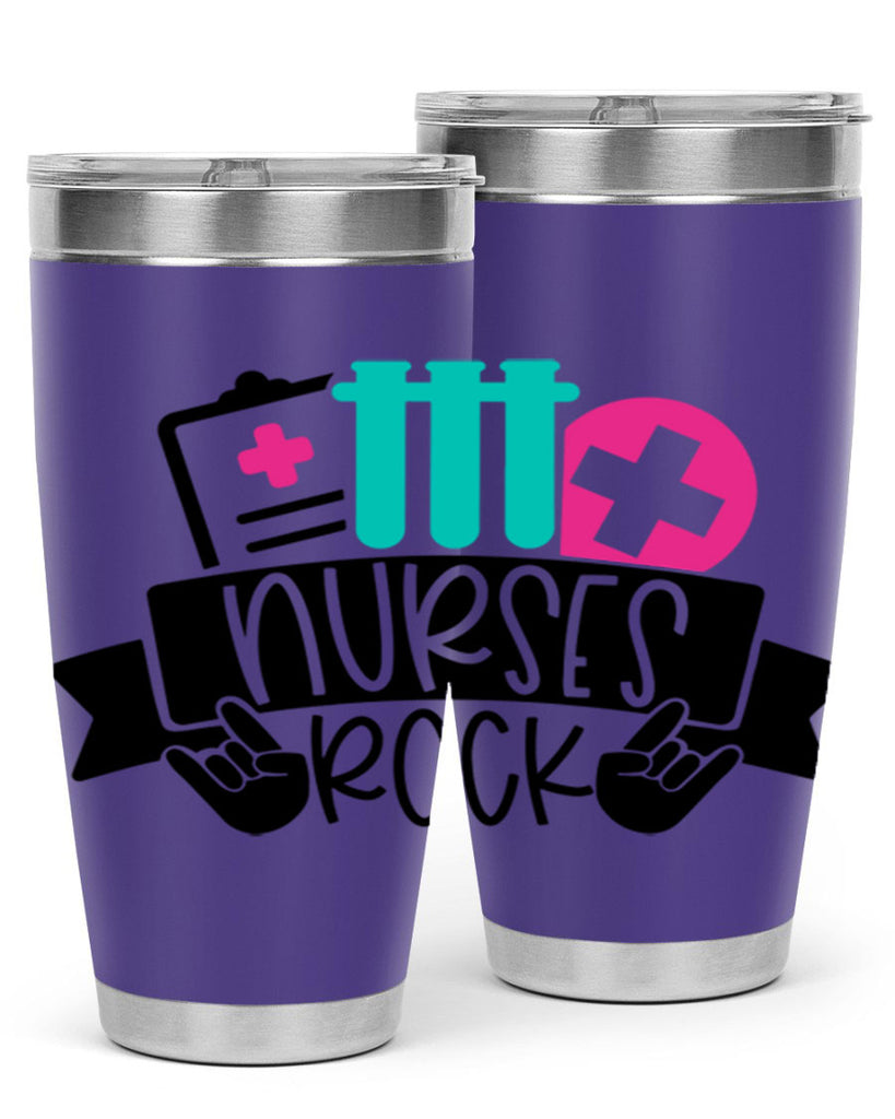 Nurses Rock Style Style 78#- nurse- tumbler