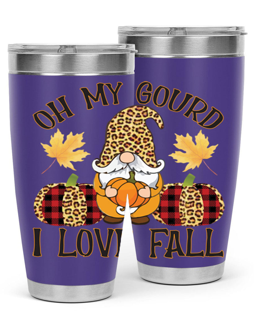 Oh My Gourd I Love Fall 456#- fall- Tumbler