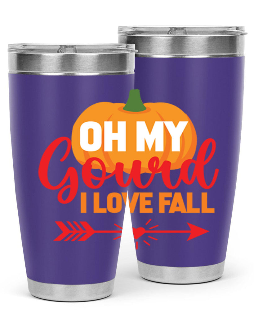 OhMyGourdILove 459#- fall- Tumbler