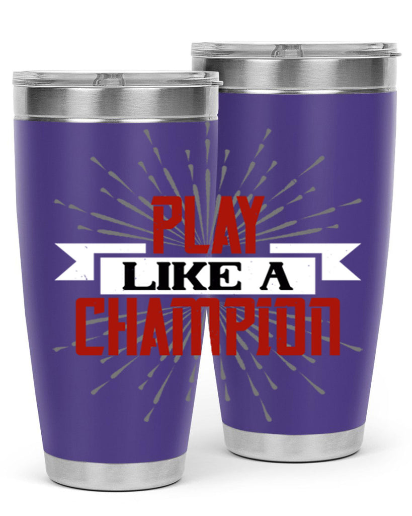 Play like a Champion 1942#- badminton- Tumbler