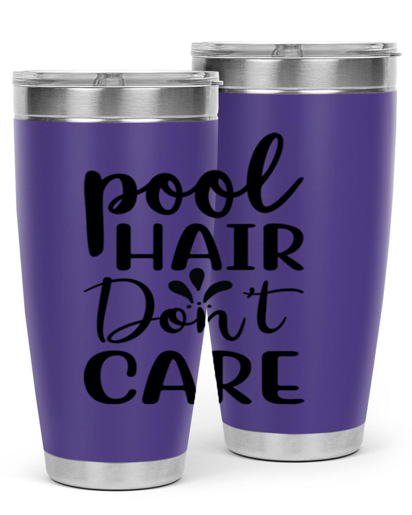 Pool hair dont care 544#- mermaid- Tumbler