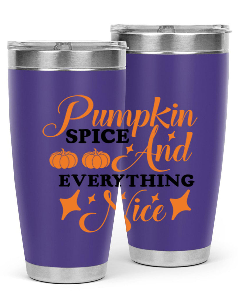 Pumpkin Spice And Everything Nice 541#- fall- Tumbler