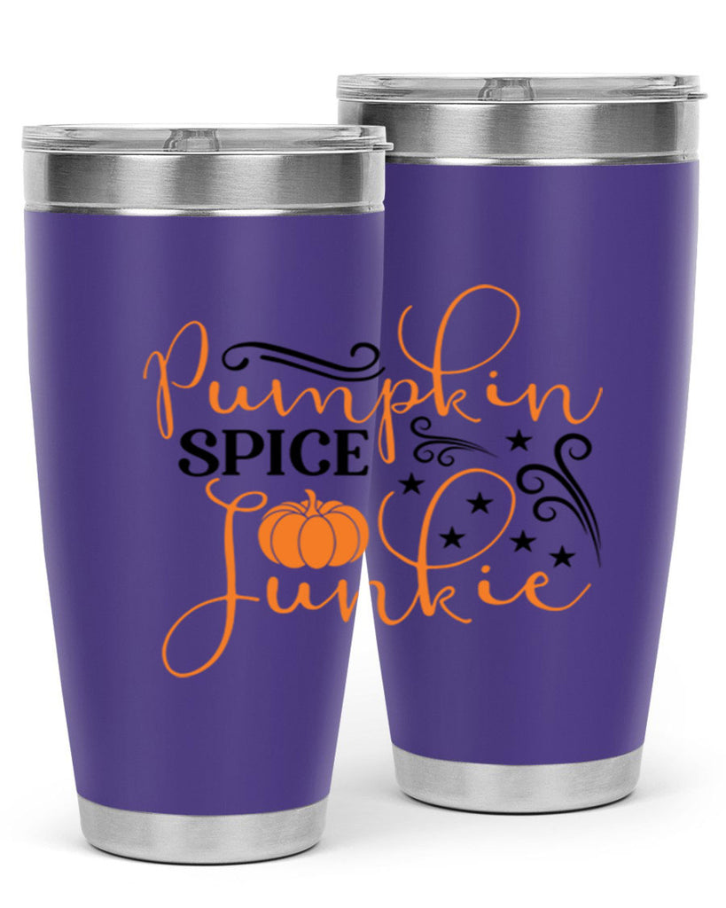 Pumpkin Spice Junkie 549#- fall- Tumbler