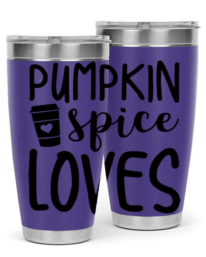 Pumpkin Spice Loves 555#- fall- Tumbler