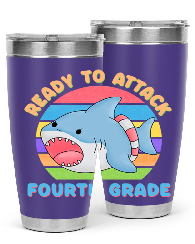 Ready to Attack 4th Grade 20#- 4th  grade- Tumbler