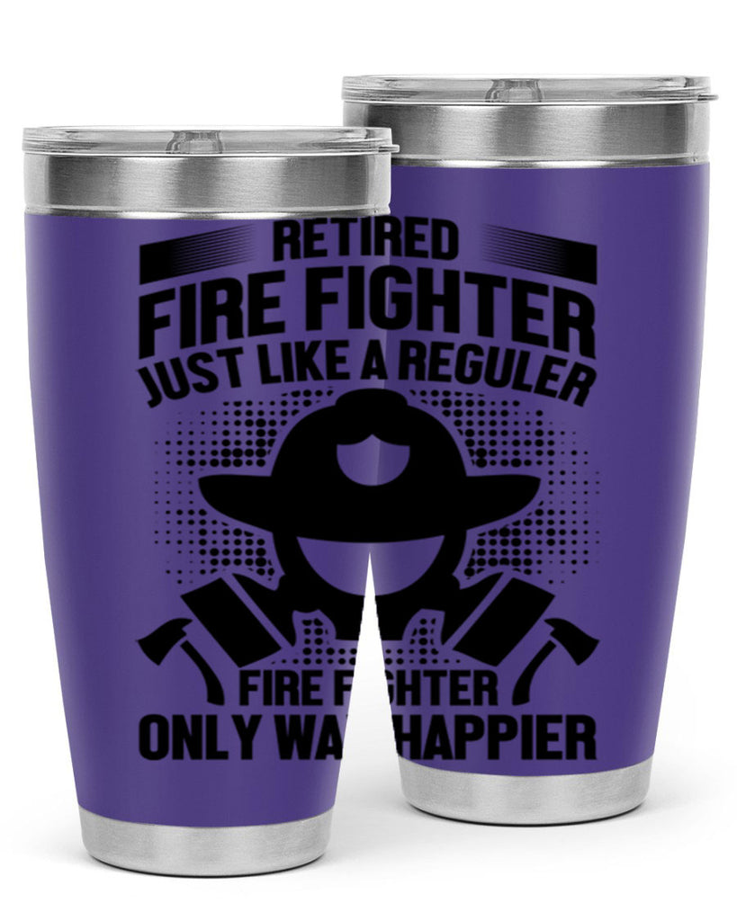 Retired fire Style 40#- fire fighter- tumbler