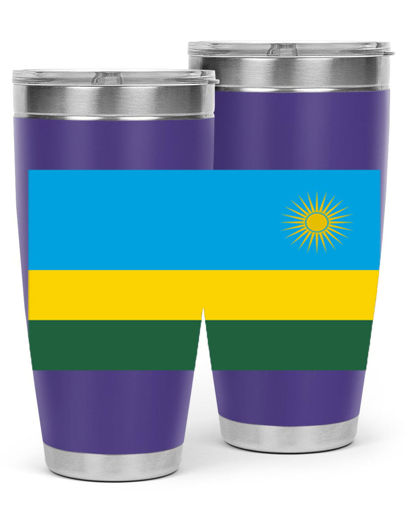 Rwanda 53#- world flags- Tumbler
