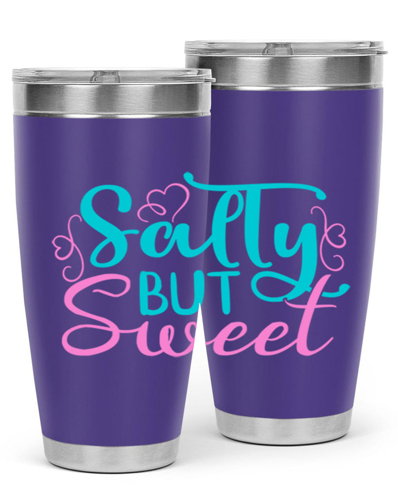 Salty But Sweet 565#- mermaid- Tumbler