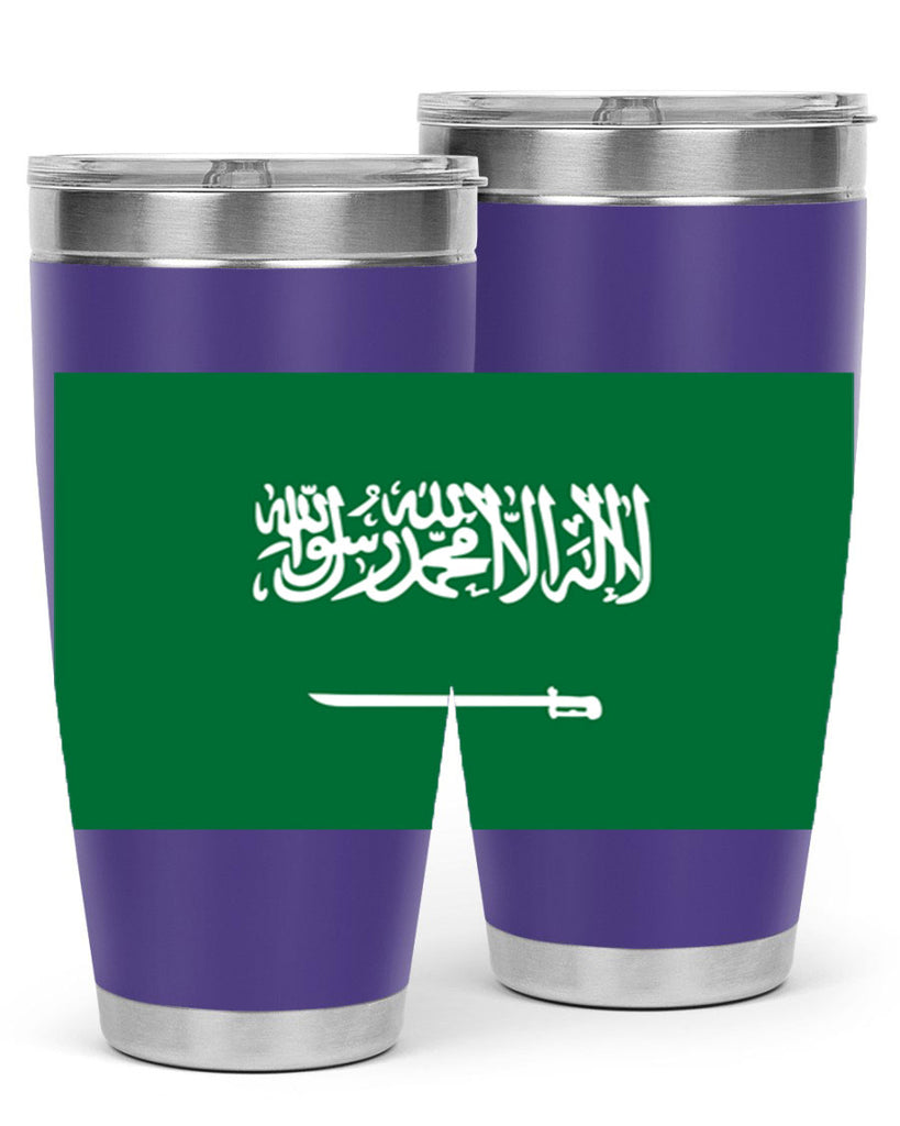 Saudi Arabia 46#- world flags- Tumbler