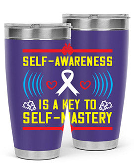 Self wareness is a key to self mastery Style 32#- self awareness- Tumbler