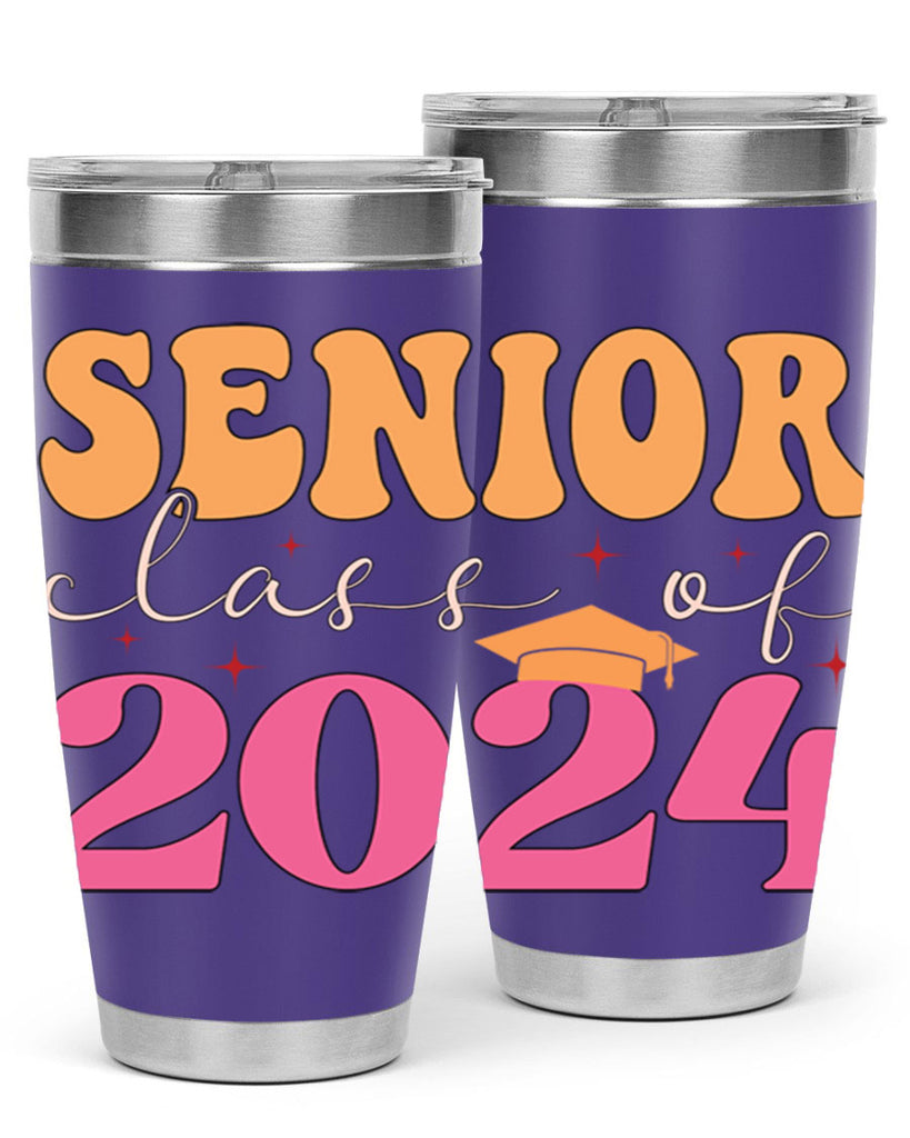 Senior class of 2024 17#- 12th grade- Tumbler