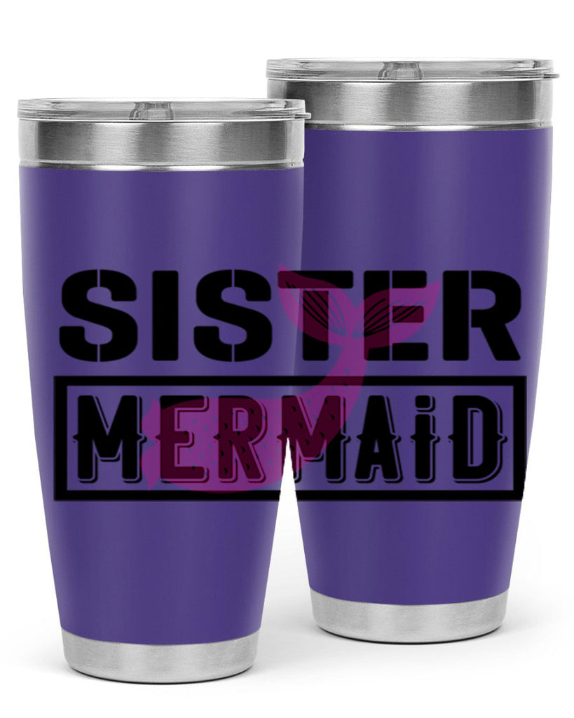 Sister mermaid 600#- mermaid- Tumbler