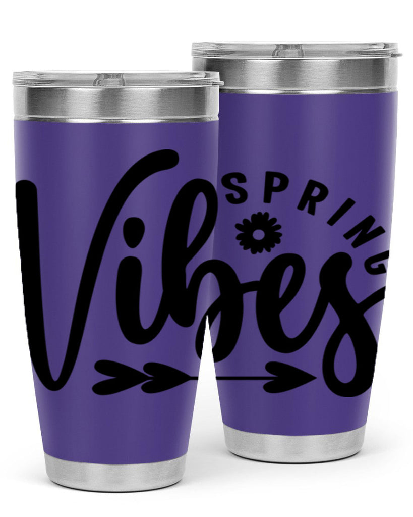 Spring Vibes478#- spring- Tumbler