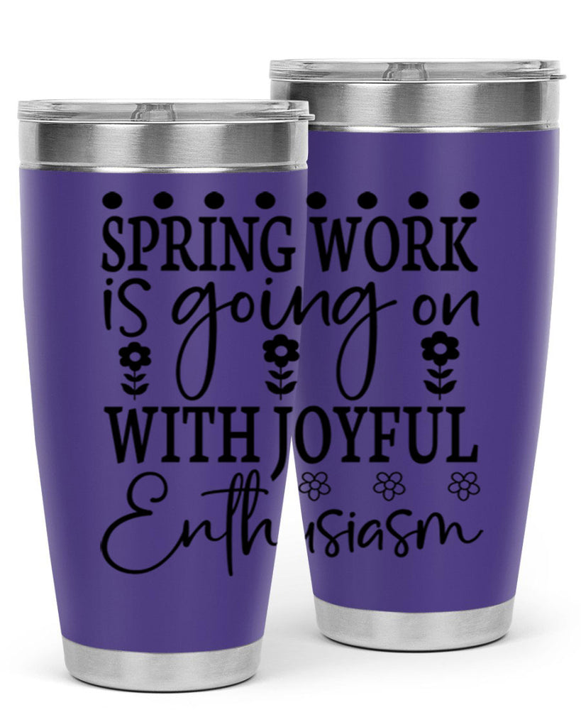 Spring work is going on 521#- spring- Tumbler