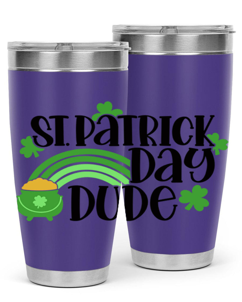 St Patrick Day Dude Style 29#- St Patricks Day- Tumbler