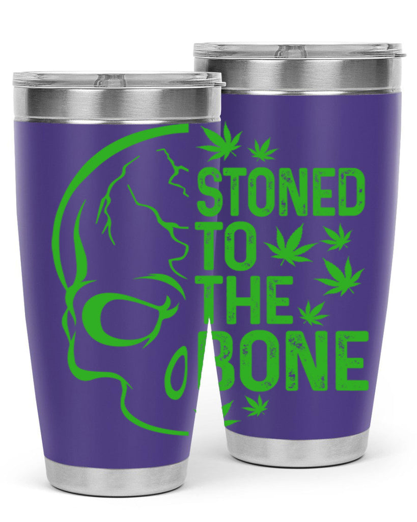 Stone To The Bone 252#- marijuana- Tumbler