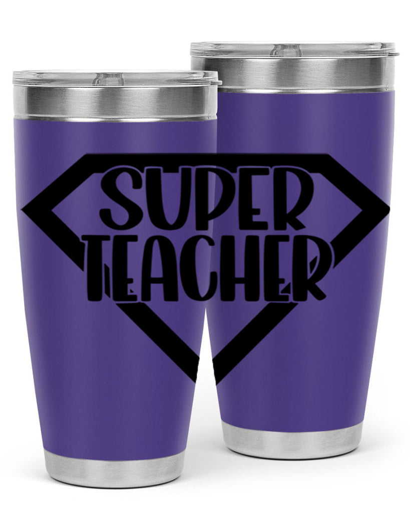 Super Teacher Style 55#- teacher- tumbler