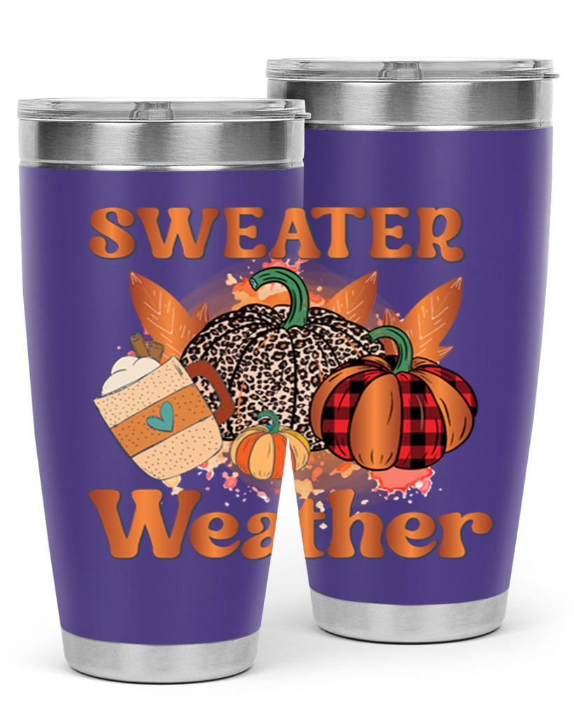 Sweater Weather 589#- fall- Tumbler