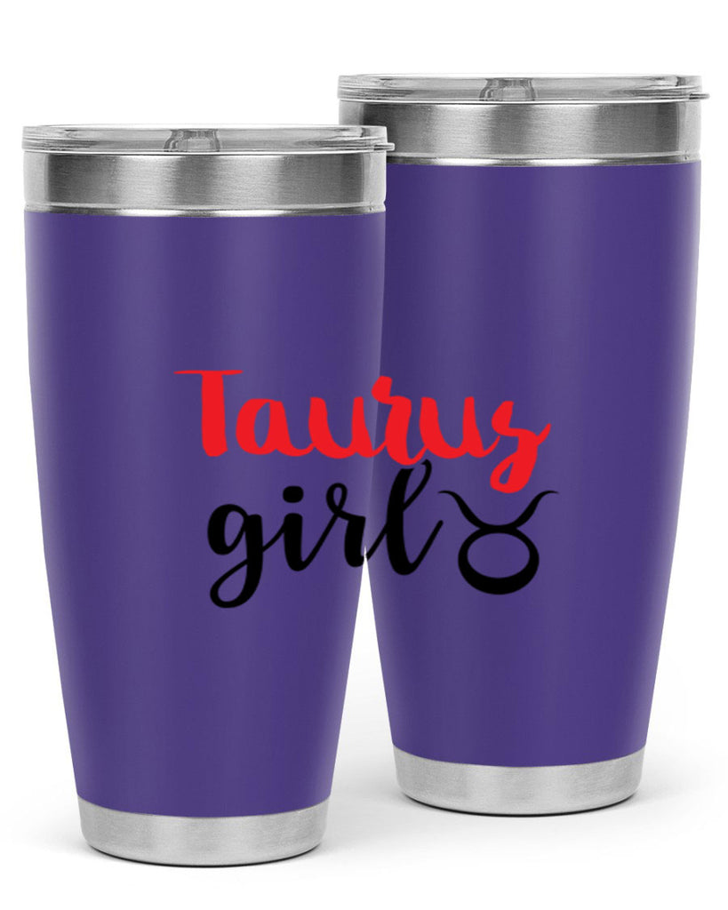 Taurus girl 489#- zodiac- Tumbler