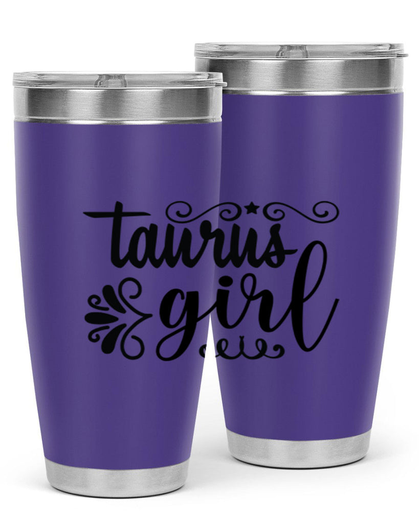 Taurus girl 499#- zodiac- Tumbler