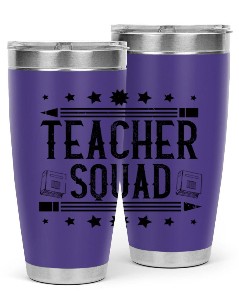 Teacher squad Style 14#- teacher- tumbler