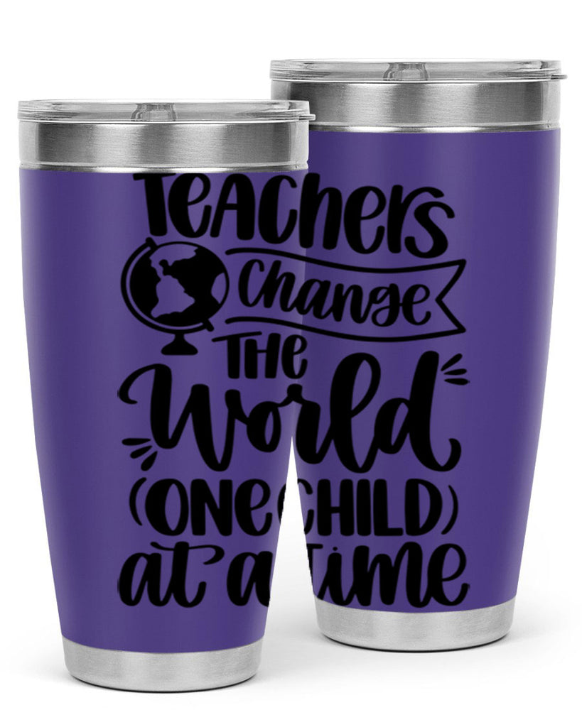 Teachers Change The Style 45#- teacher- tumbler