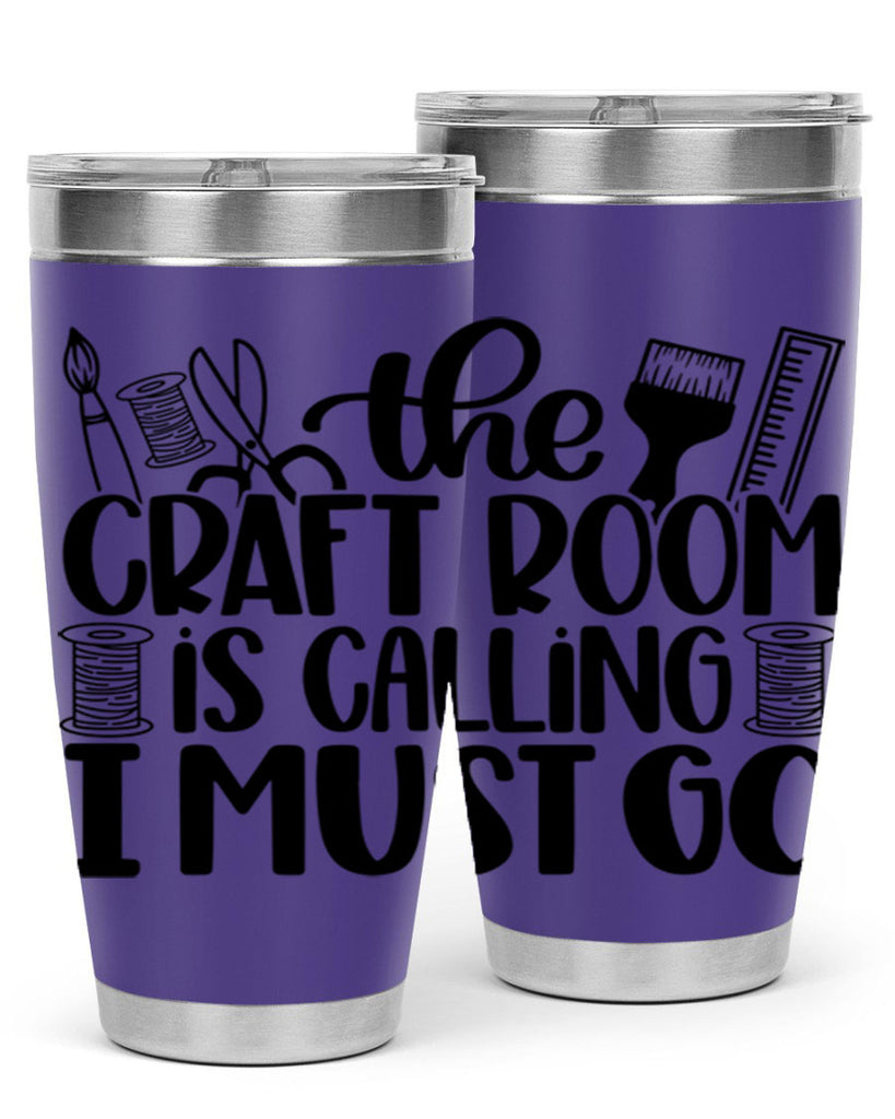 The Craft Room Is Calling 6#- crafting- Tumbler