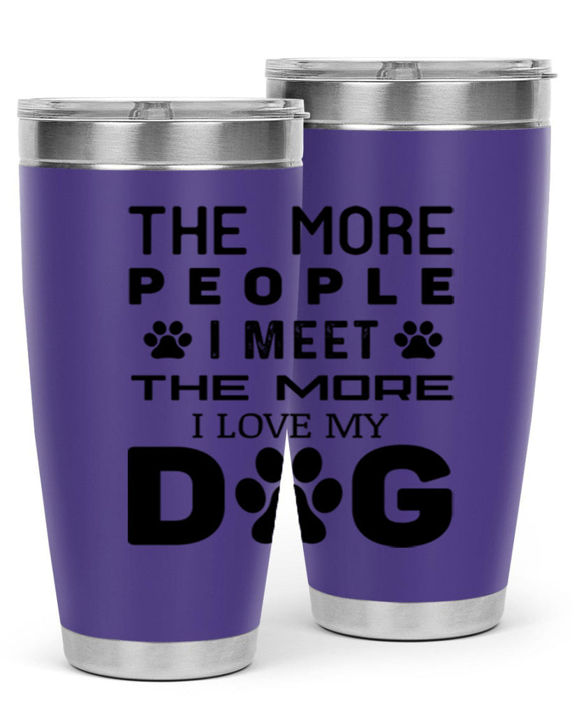 The More People Style 2#- dog- Tumbler