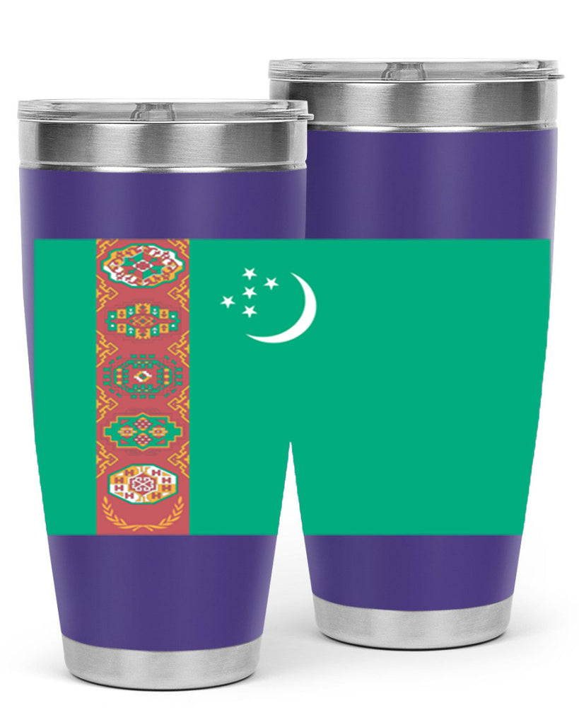 Turkmenistan 16#- world flags- Tumbler