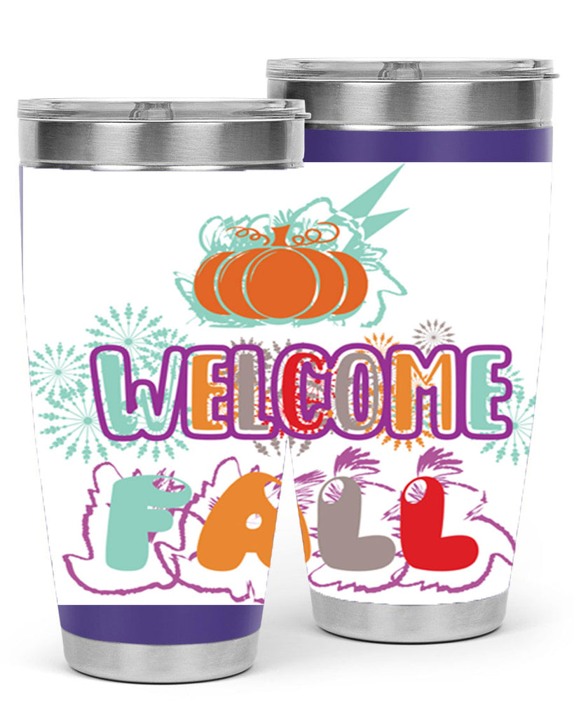 WelcomeFalldesign 638#- fall- Tumbler