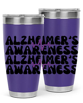 alzheimer s awareness 5#- alzheimers- Tumbler