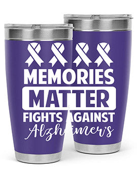 alzheimers awareness 122#- alzheimers- Tumbler