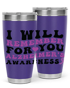 alzheimers awareness style 108#- alzheimers- Tumbler