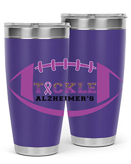 alzheimers awareness style 109#- alzheimers- Tumbler