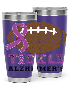 alzheimers awareness style 112#- alzheimers- Tumbler