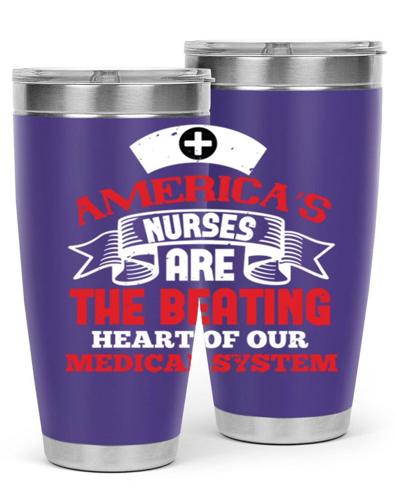 americas nurses are Style 295#- nurse- tumbler