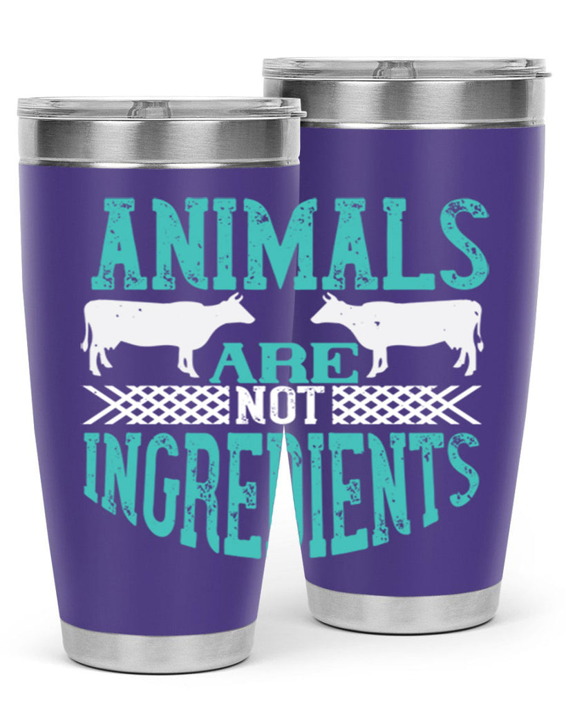 animals are not ingredients 103#- vegan- Tumbler