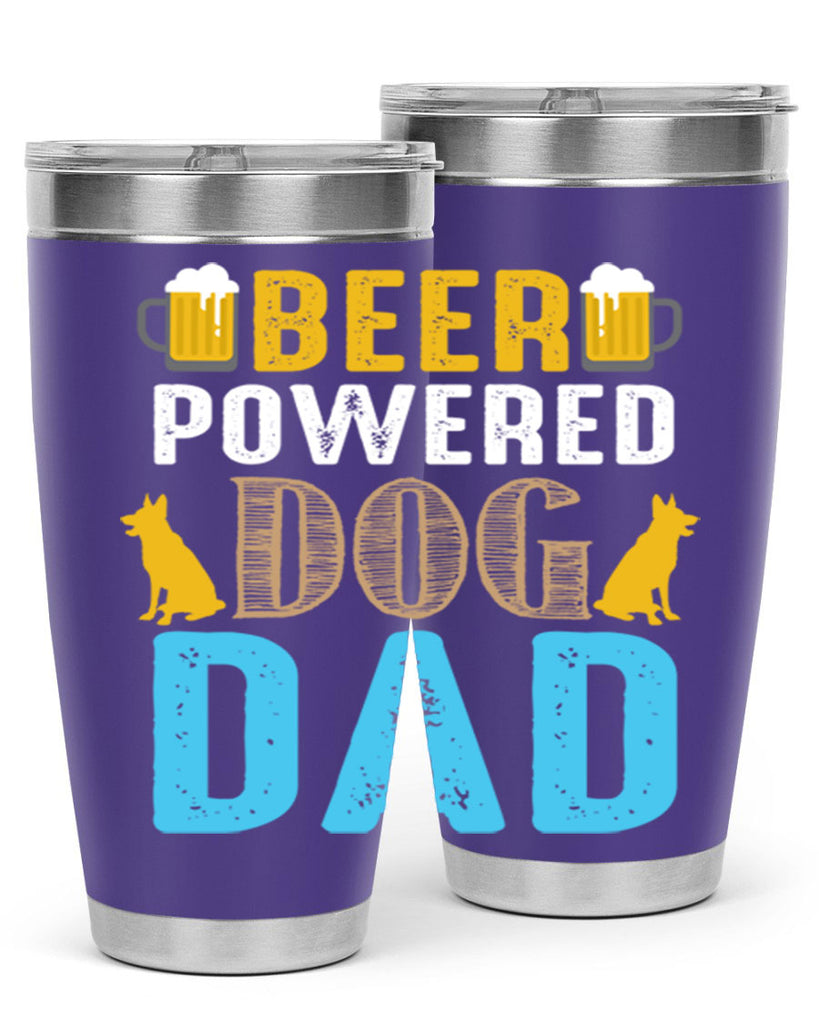 beer power dog dad 145#- beer- Tumbler