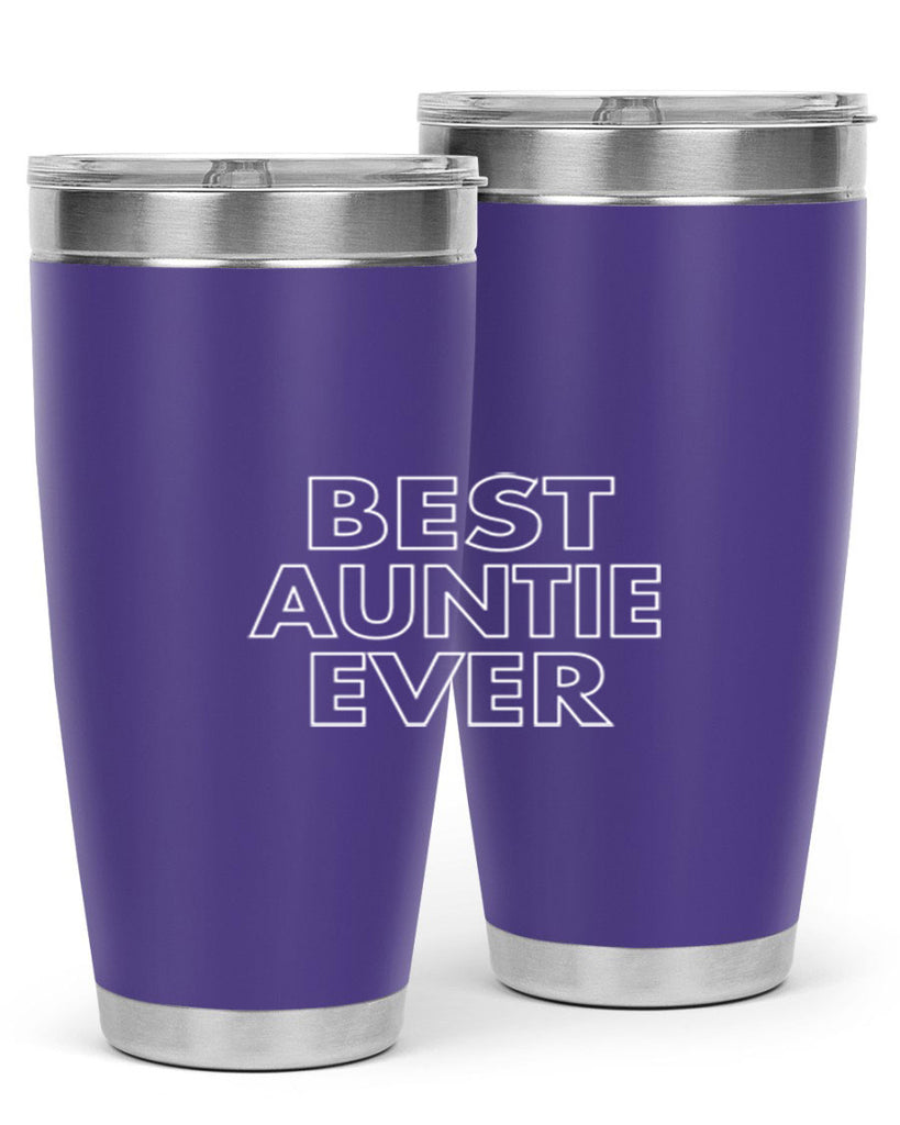 best auntie ever Style 49#- aunt- Tumbler