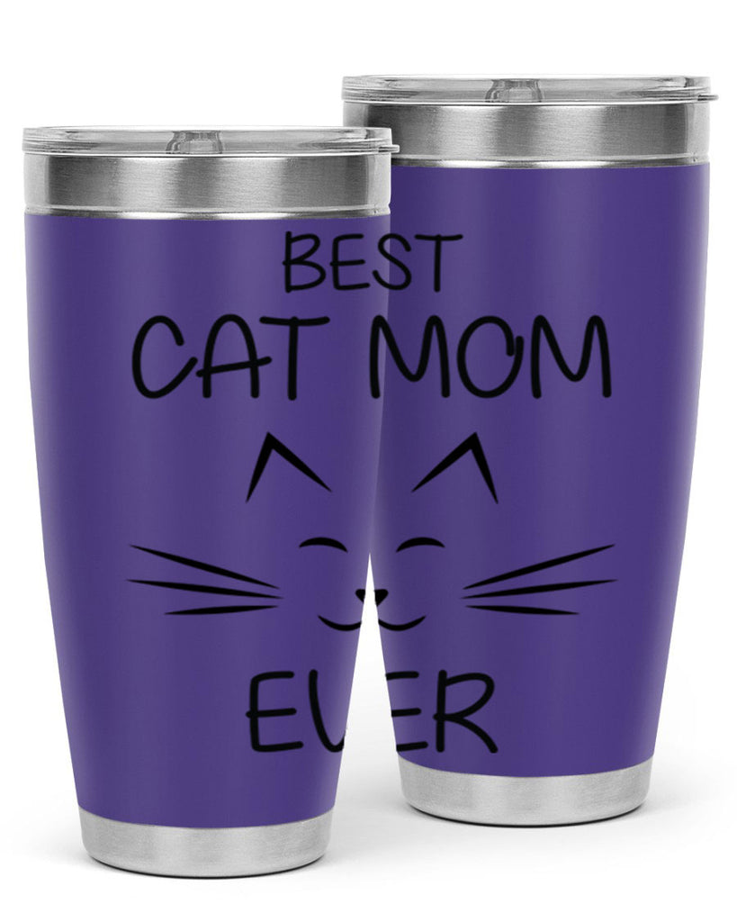 best cat mom ever 210#- mom- Tumbler