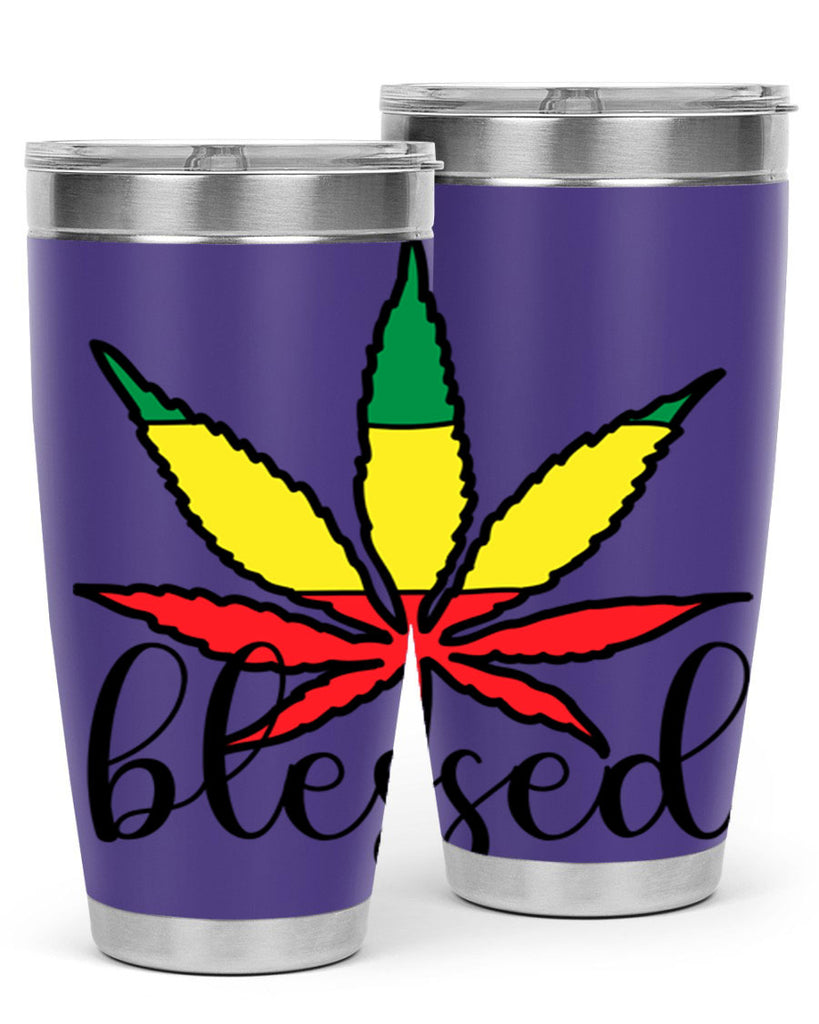 blessed cannabis jamacian 18#- marijuana- Tumbler