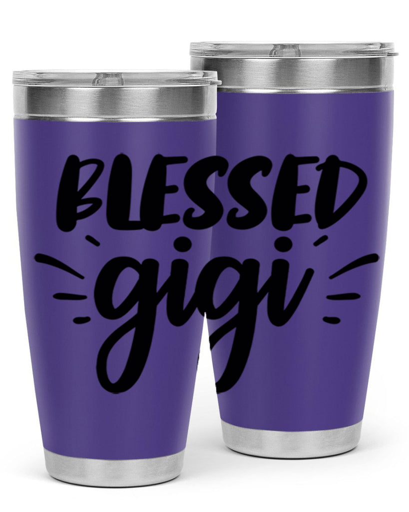 blessed gigi 64#- grandma - nana- Tumbler